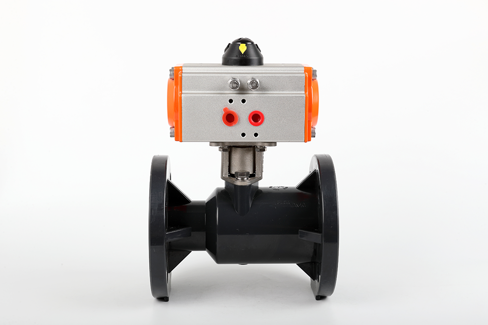 鼓楼气动法兰一体球阀